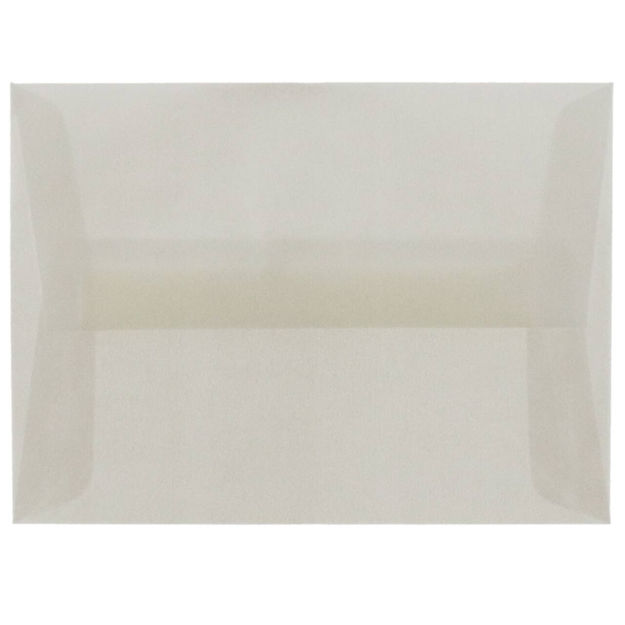JAM Paper A2 Translucent Vellum Invitation Envelopes, 50ct.